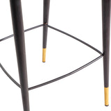 Liang & Eimil Arden Stool in Gainsborough Emerald Green Velvet