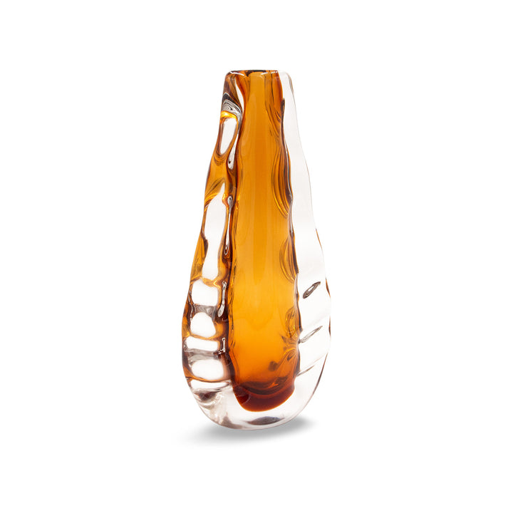 Liang & Eimil Astell Crystal Amber Vase - Medium