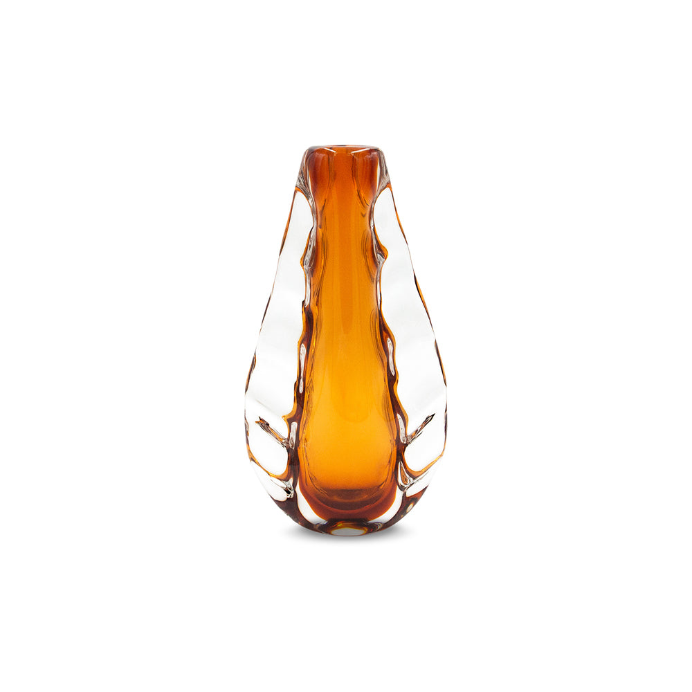 Liang & Eimil Astell Crystal Amber Vase - Small