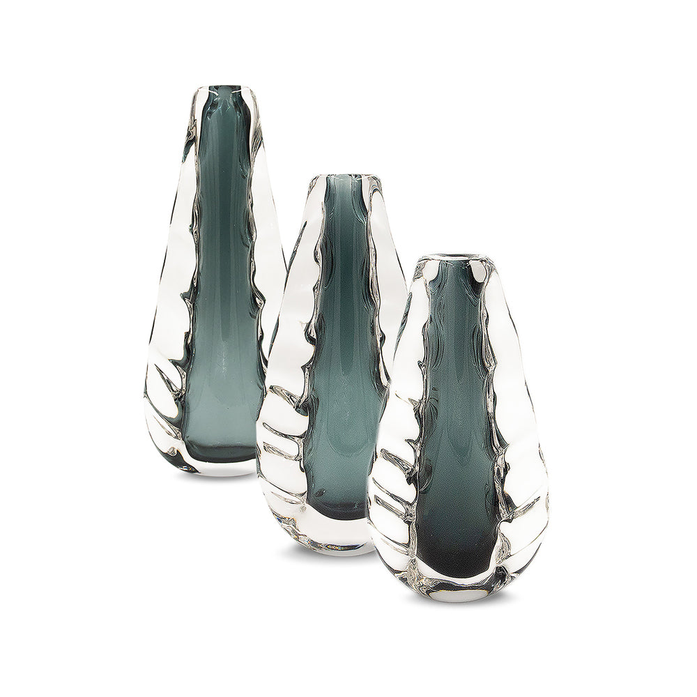Liang & Eimil Astell Crystal Blue Vase - Medium