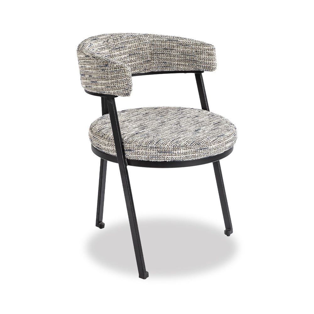 Liang & Eimil Bonnet Dining Chair in Sherpa Grey