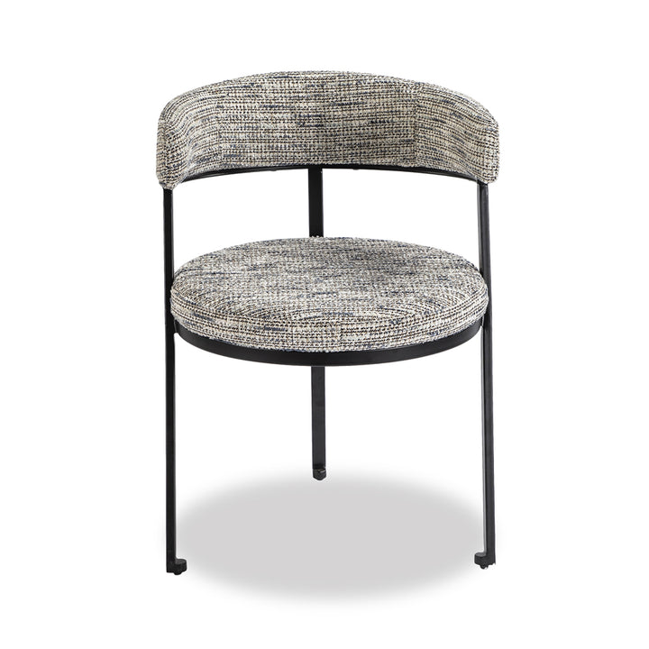 Liang & Eimil Bonnet Dining Chair in Sherpa Grey