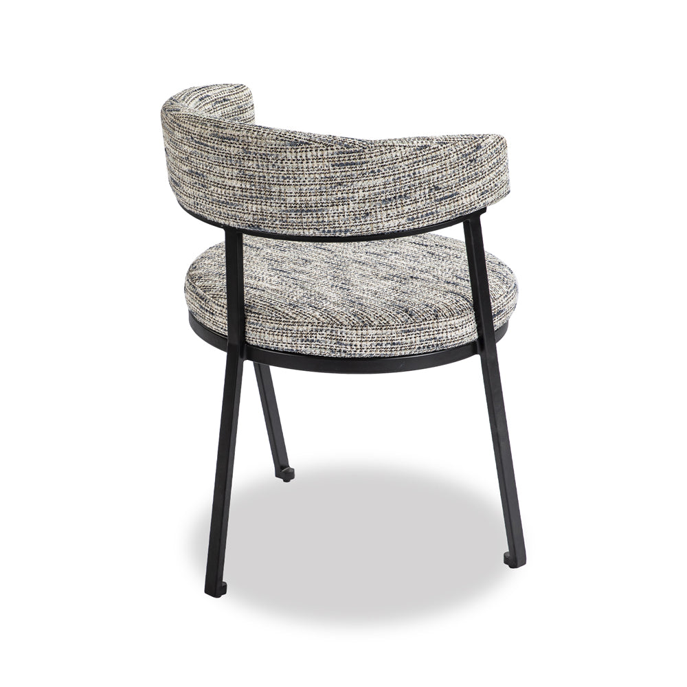 Liang & Eimil Bonnet Dining Chair in Sherpa Grey