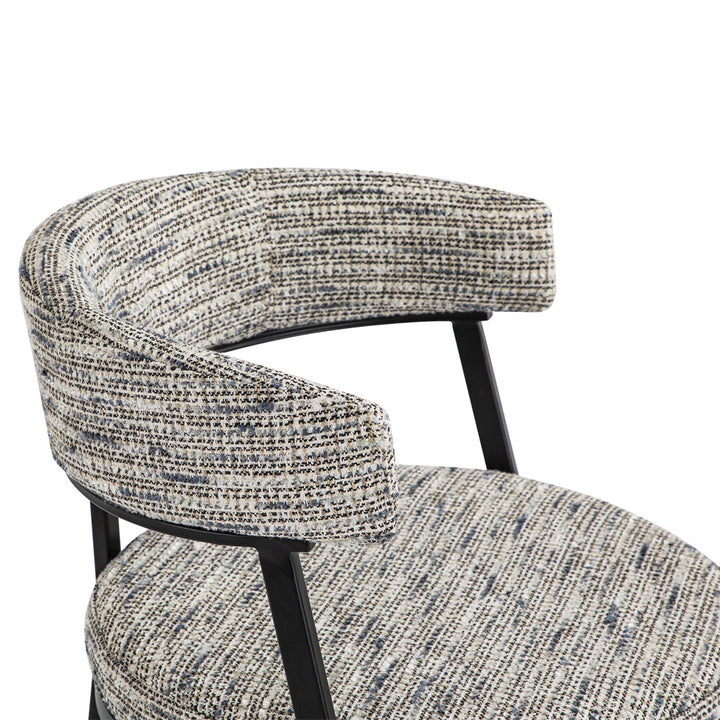 Liang & Eimil Bonnet Dining Chair in Sherpa Grey