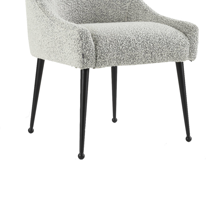 Liang & Eimil Cohen Dining Chair in Boucle Whisk Fabric