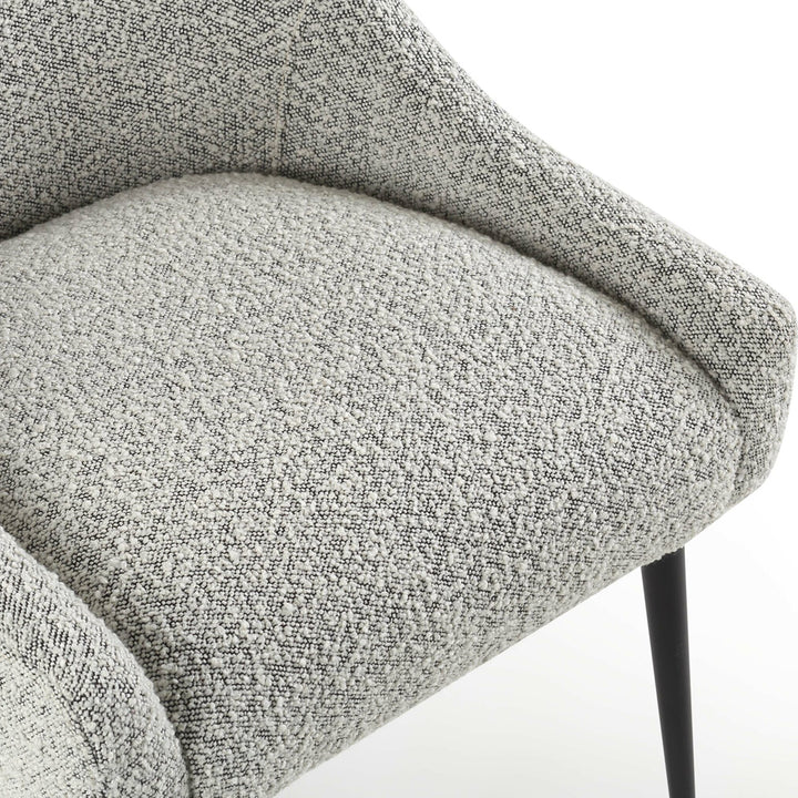 Liang & Eimil Cohen Dining Chair in Boucle Whisk Fabric