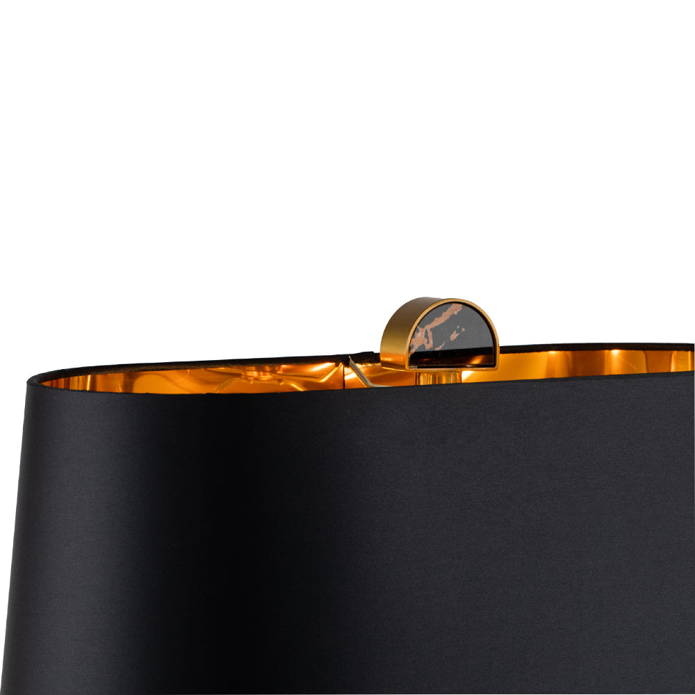 Liang & Eimil Coleman Table Lamp in Black Marble