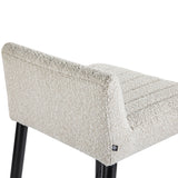 Liang & Eimil Coltrane Bar Stool with Boucle Sand Fabric