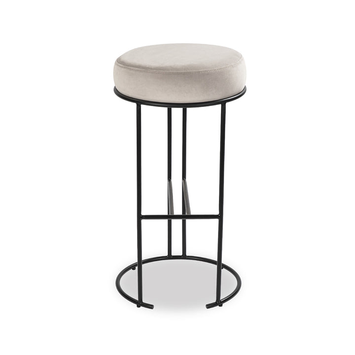 Liang & Eimil Compti Bar Stool in Kaster Light Grey