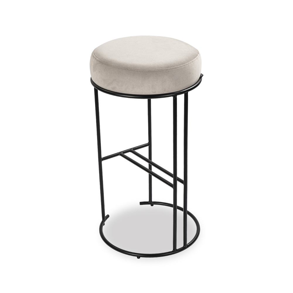 Liang & Eimil Compti Bar Stool in Kaster Light Grey