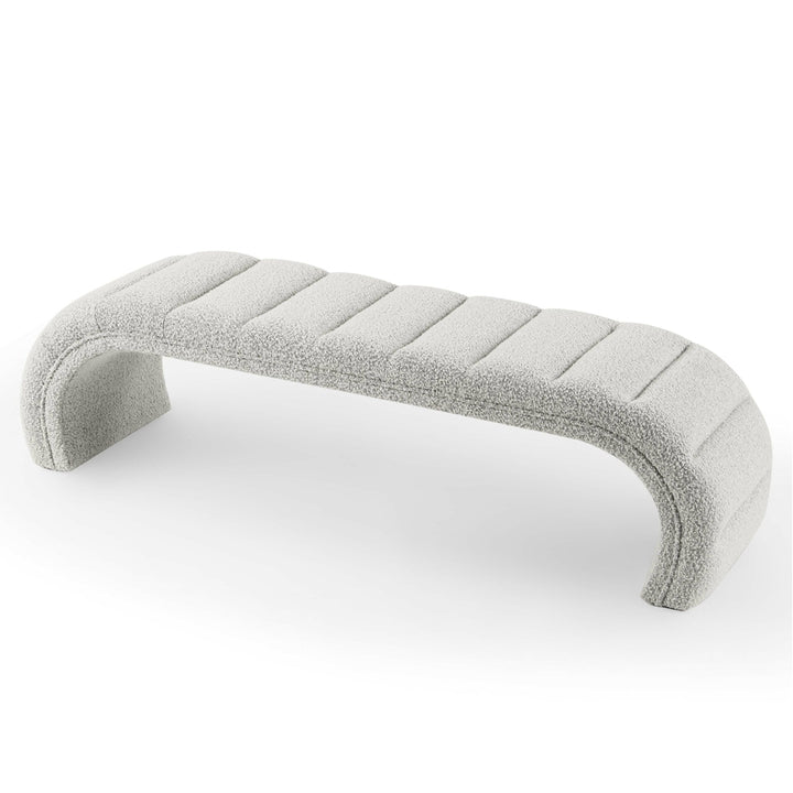 Liang & Eimil Coppola Bench in Boucle Whisk