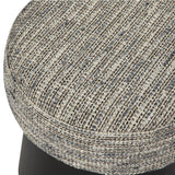 Liang & Eimil Cyrus Stool in Sherpa Grey and Matt Black