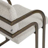 Liang & Eimil Dylan Dining Chair in Boucle Sand Fabric