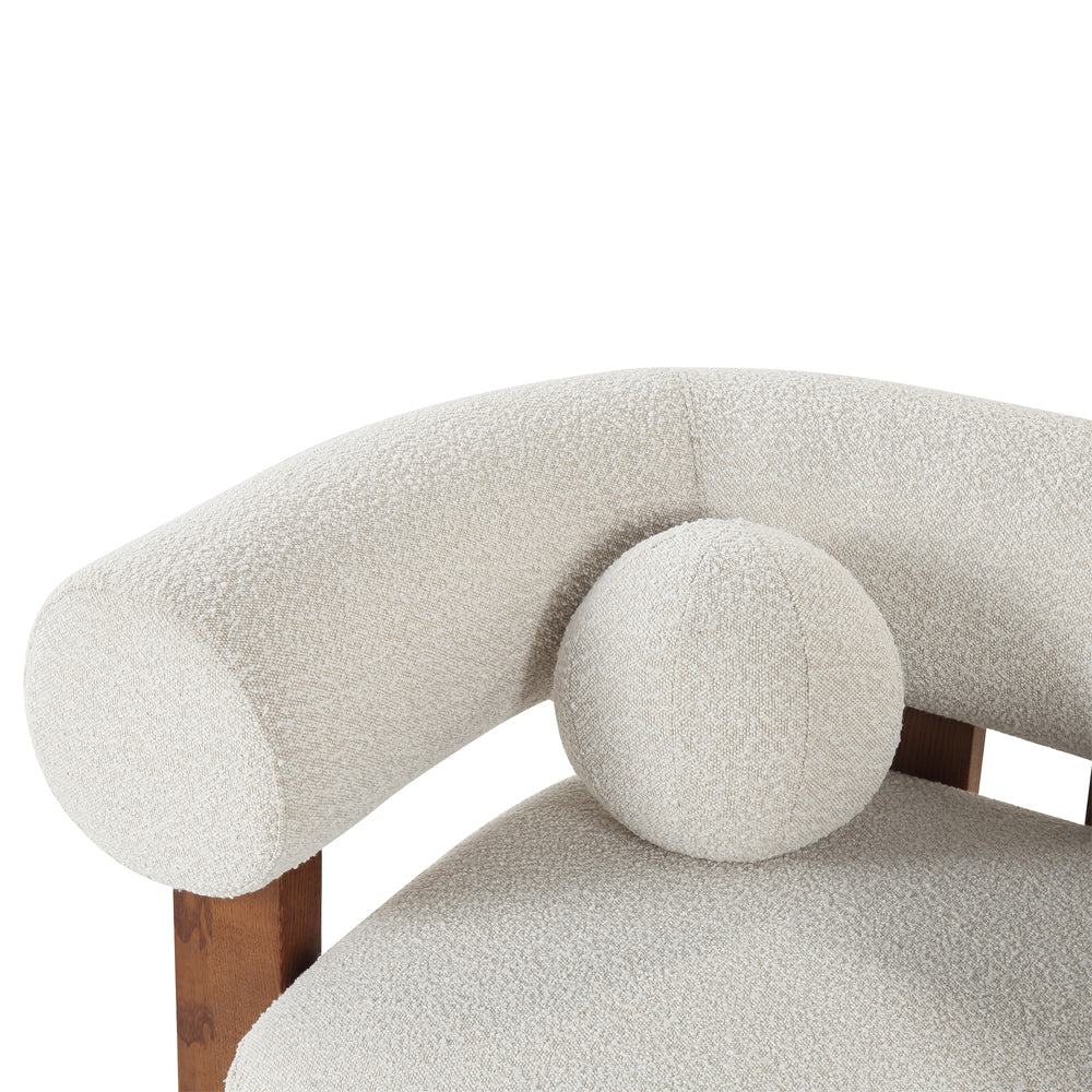 Liang & Eimil Epic Occasional Chair in Boucle Sand