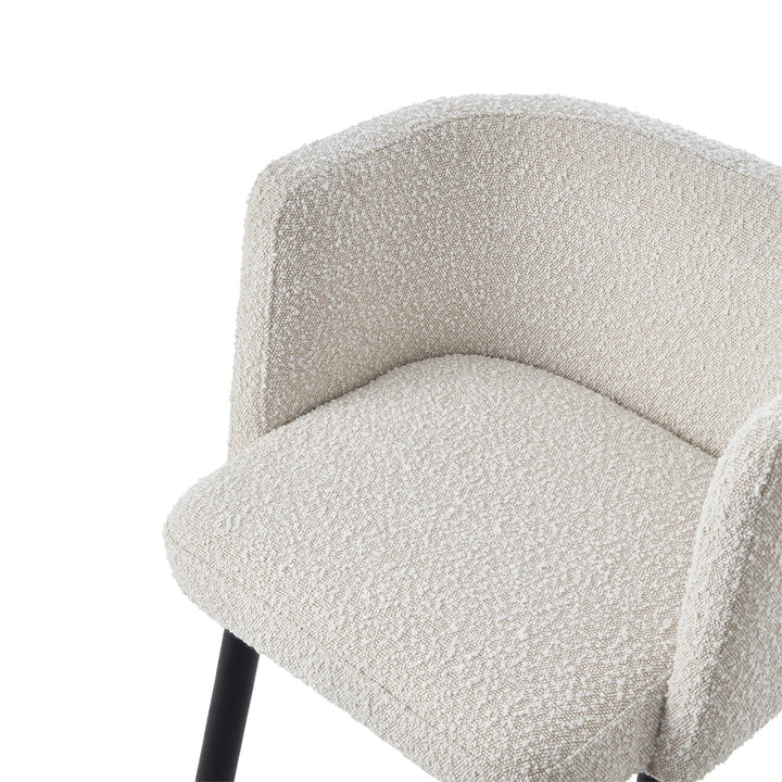 Liang & Eimil Ethis Dining Chair in Boucle Sand