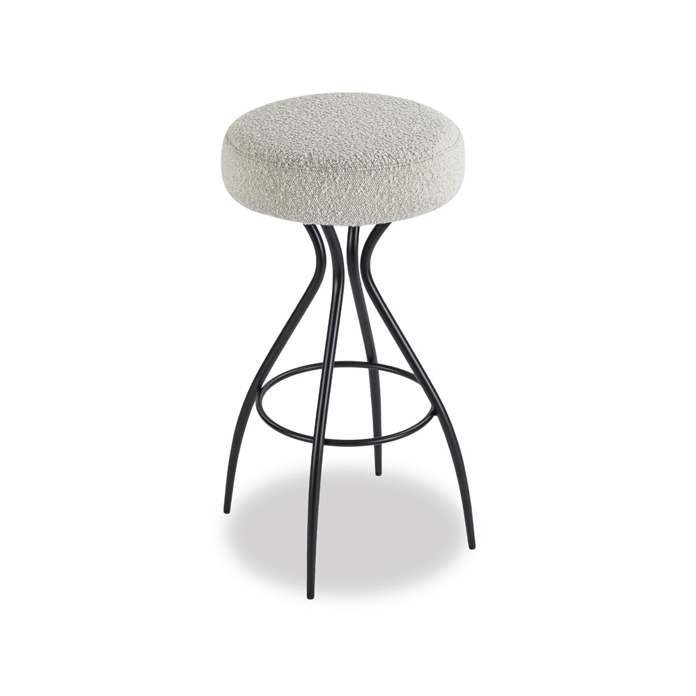 Liang & Eimil Hydra Bar Stool - Boucle Sand - Excess Stock