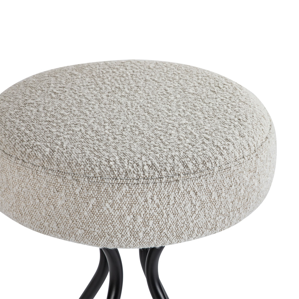 Liang & Eimil Hydra Bar Stool - Boucle Sand - Excess Stock