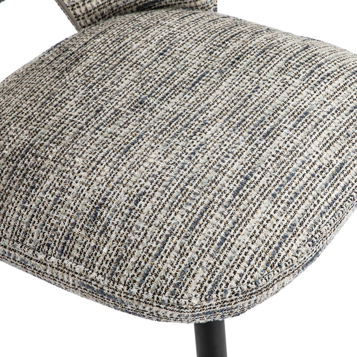 Liang & Eimil Jagger Dining Chair with Sherpa Grey Fabric (Set of 2)