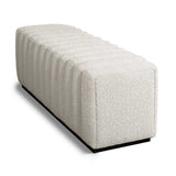 Liang & Eimil Kalum Bench in Boucle Sand
