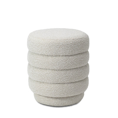 Liang & Eimil Lou Stool in Boucle Sand