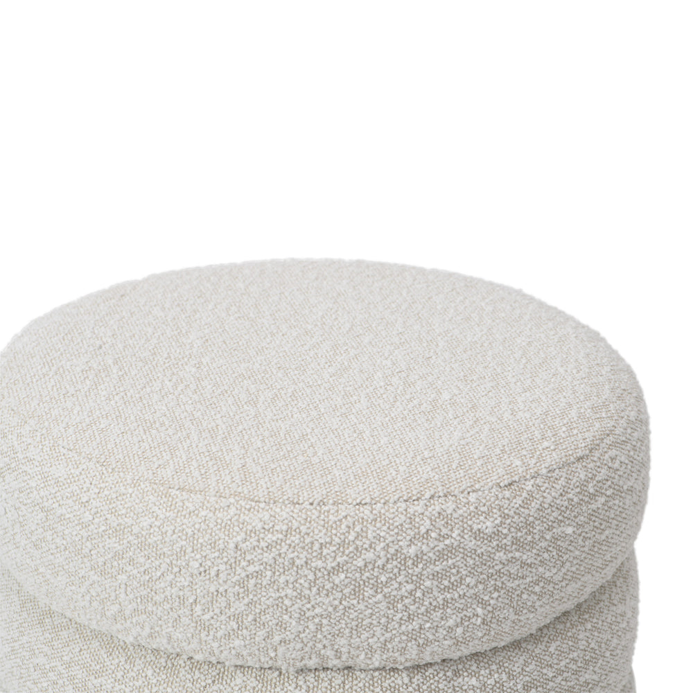 Liang & Eimil Lou Stool in Boucle Sand