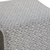 Liang & Eimil Mahak Low Stool with Emporio Pattern Fabric