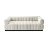 Liang & Eimil Marat Sofa - Boucle Sand and Matt Black