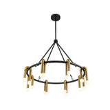 Liang & Eimil Melt Pendant Lamp in Brushed Brass