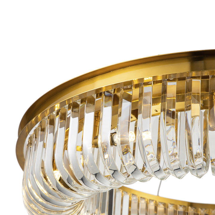 Liang & Eimil Nimbus Pendant Light in Brushed Brass