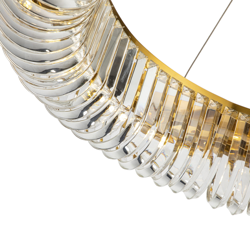 Liang & Eimil Nimbus Pendant Light in Brushed Brass