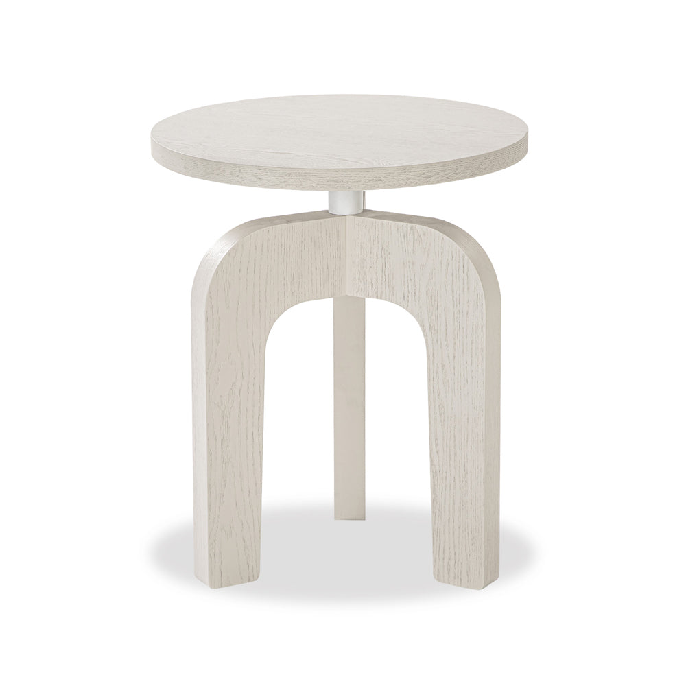 Liang & Eimil Otek Side Table in Cream White