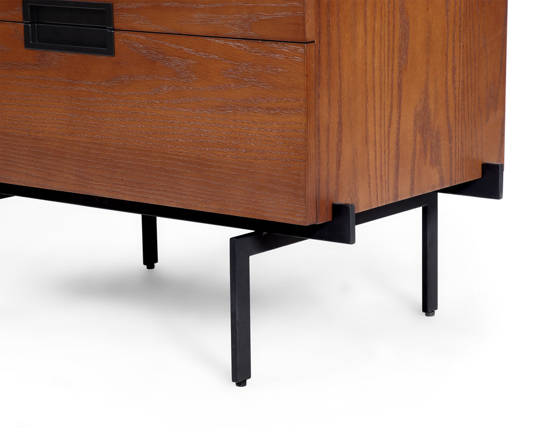Liang & Eimil Palau Bedside Table in Classic Brown