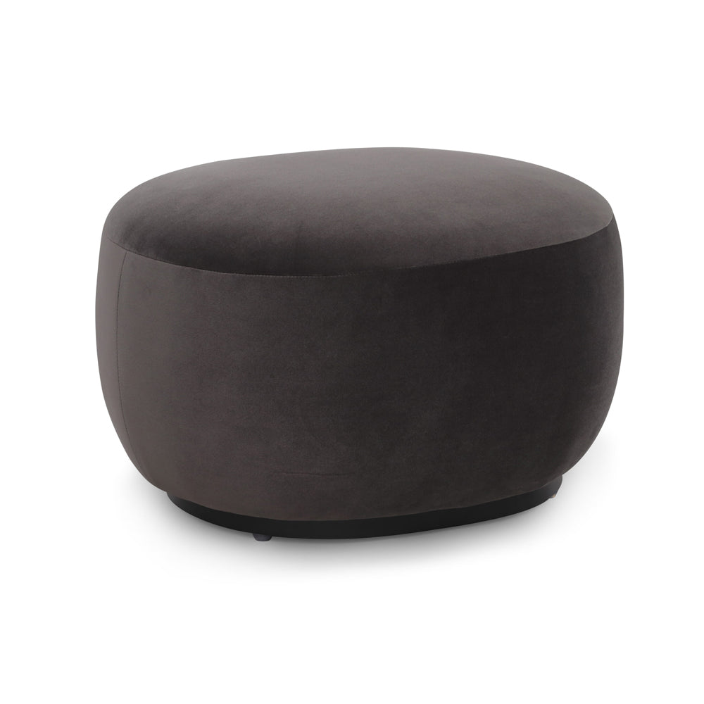 Liang & Eimil Polter Ottoman - Kaster Slate II Velvet