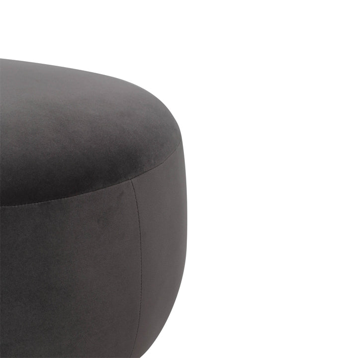 Liang & Eimil Polter Ottoman - Kaster Slate II Velvet