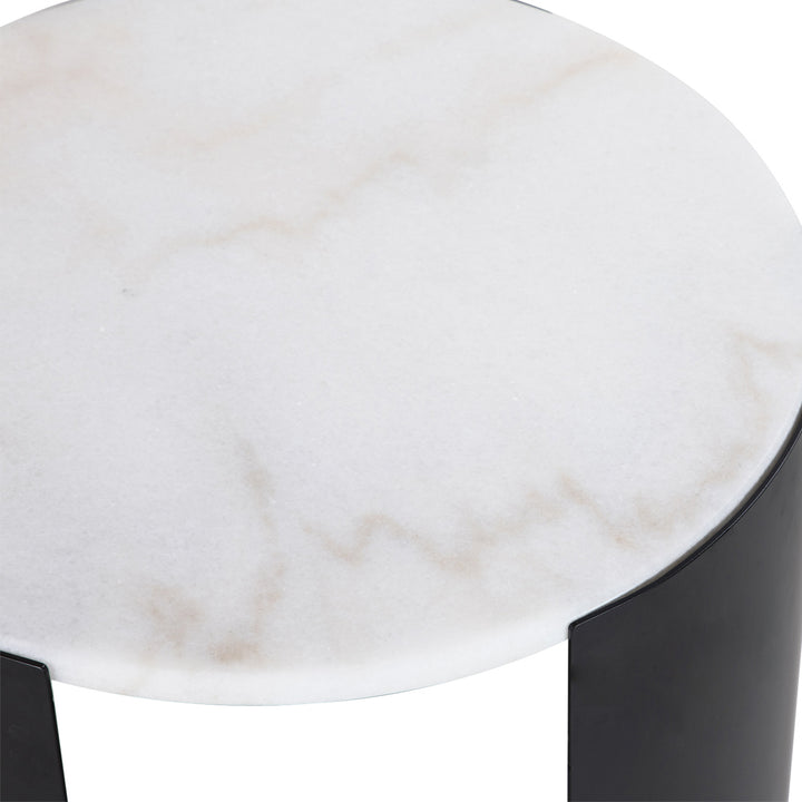 Liang & Eimil Samba Side Table with White Marble Top