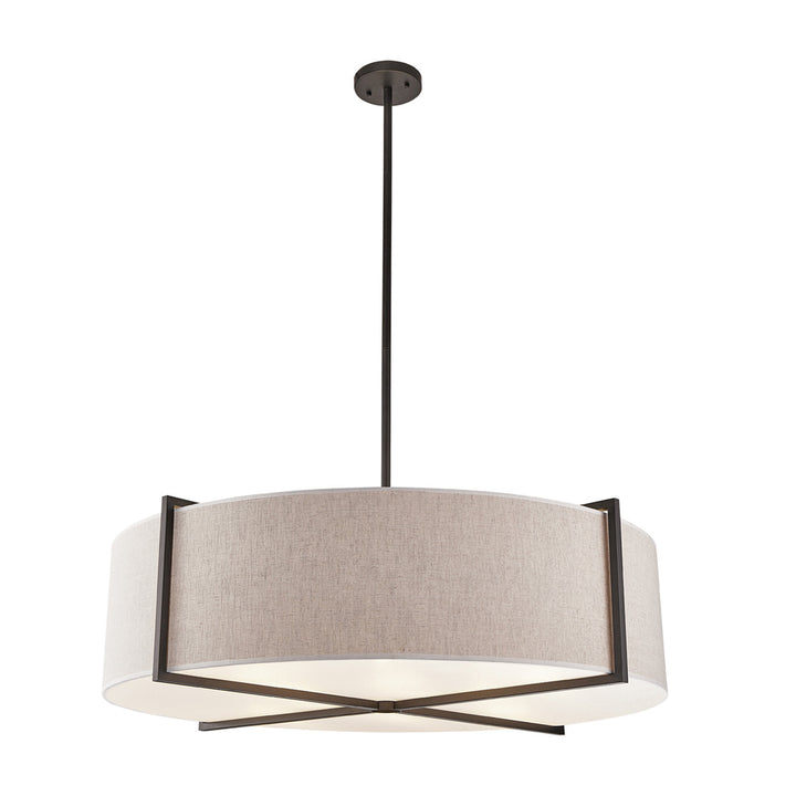 Liang & Eimil Sanderson Pendant Lamp with Matt Black Steel Frame - Large