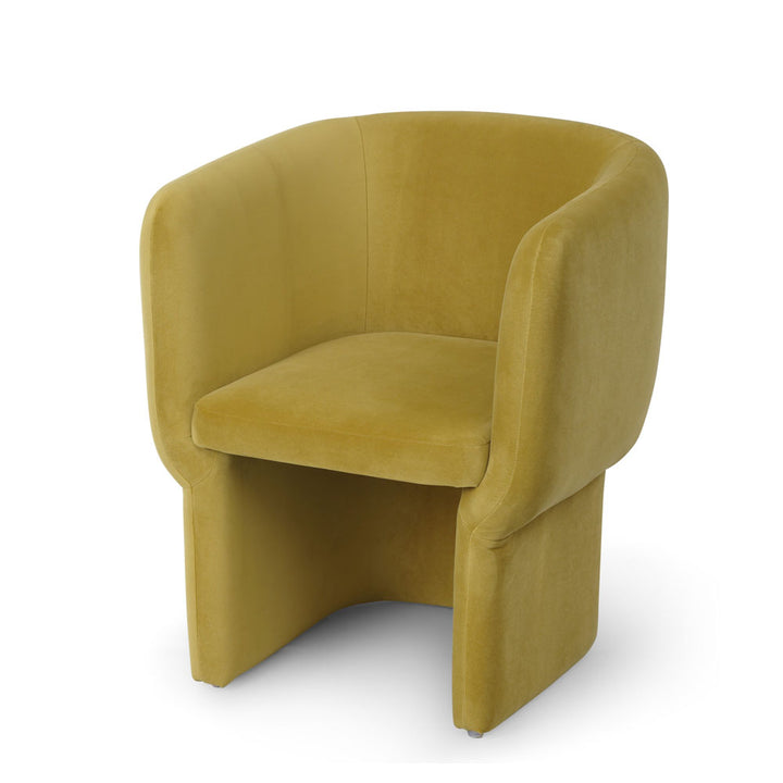 Liang & Eimil Tempus Dining Chair in Kaster Mustard