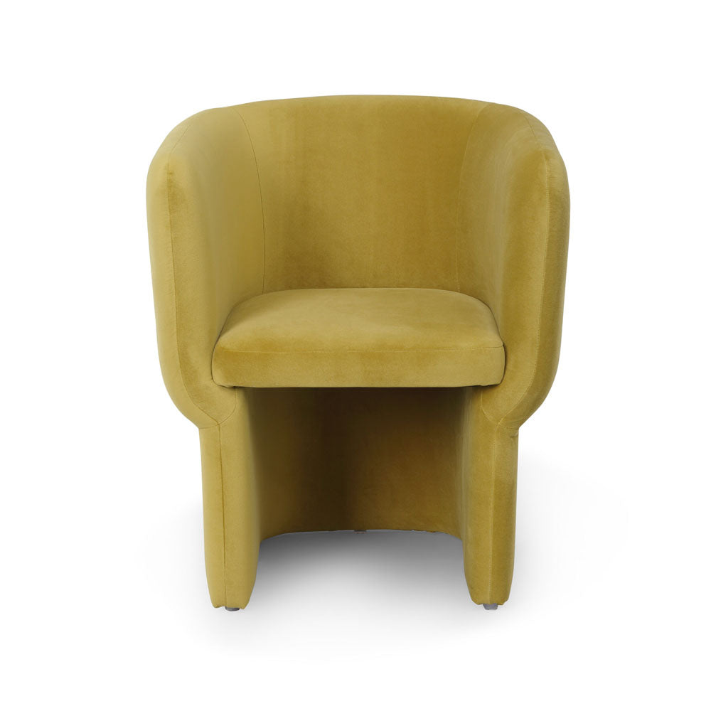 Liang & Eimil Tempus Dining Chair in Kaster Mustard