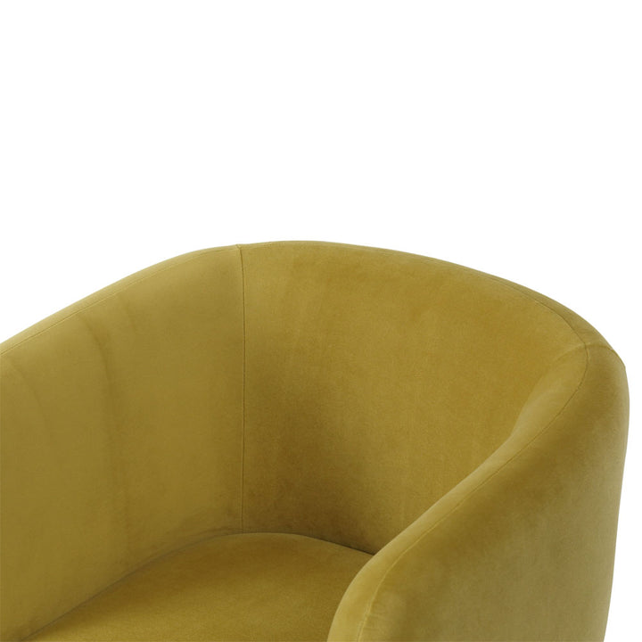 Liang & Eimil Tempus Dining Chair in Kaster Mustard