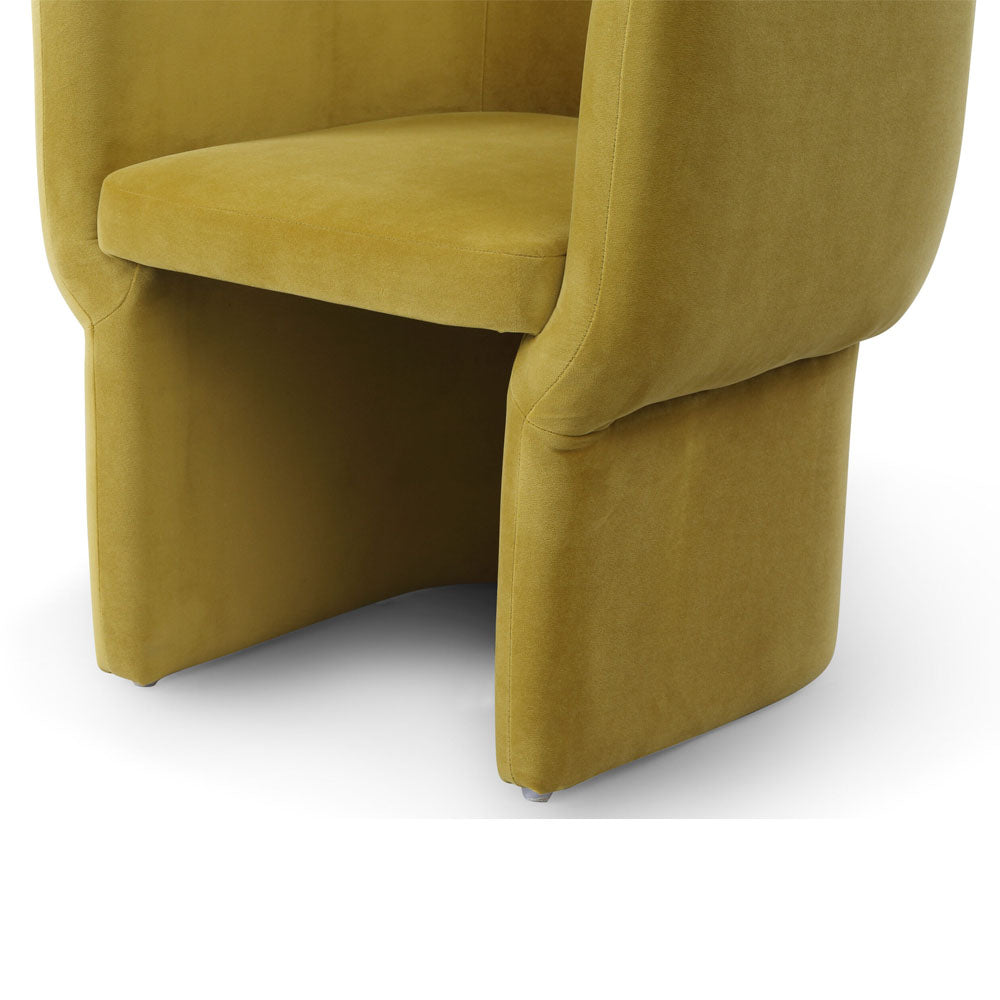 Liang & Eimil Tempus Dining Chair in Kaster Mustard