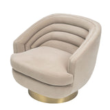 Liang & Eimil Wegner Occasional Chair with Oxford Latte Velvet