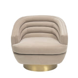 Liang & Eimil Wegner Occasional Chair with Oxford Latte Velvet