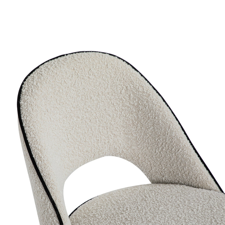 Liang & Eimil Yves Dining Chair in Boucle Sand (Pair)