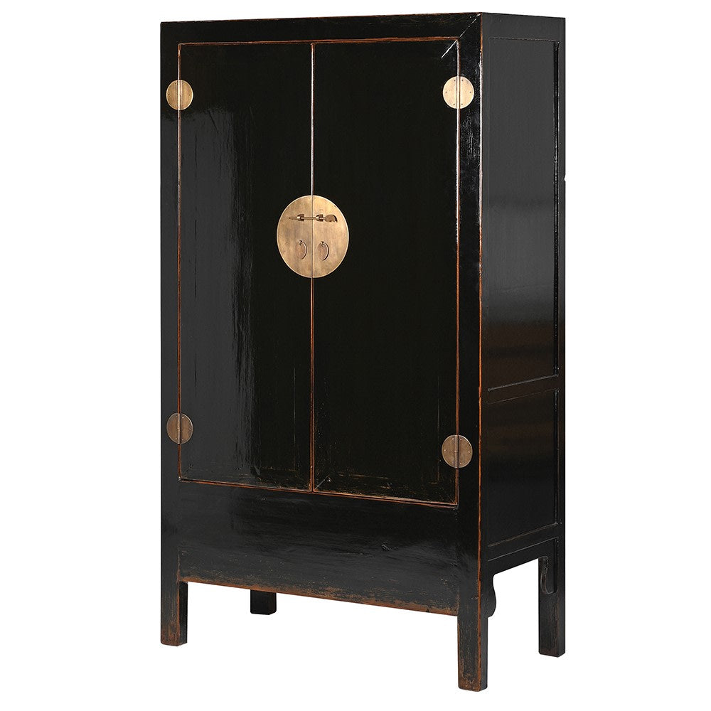 Lingbao Black Cabinet with 2 Doors