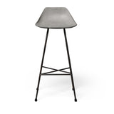 Lyon Beton Hauteville Bar Chair with Concrete Seat – Large