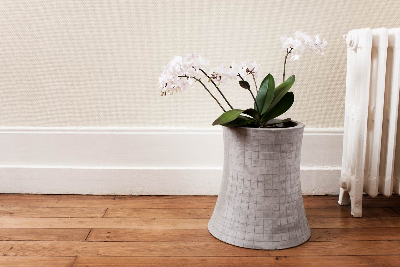 Lyon Beton Nuclear Plant Flower Pot made from Concrete