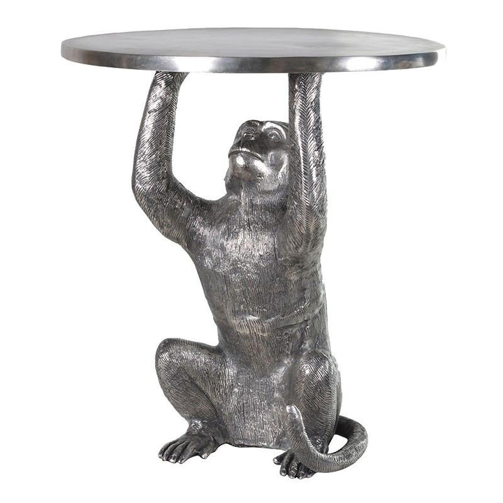 Manuel Monkey Table in Silver