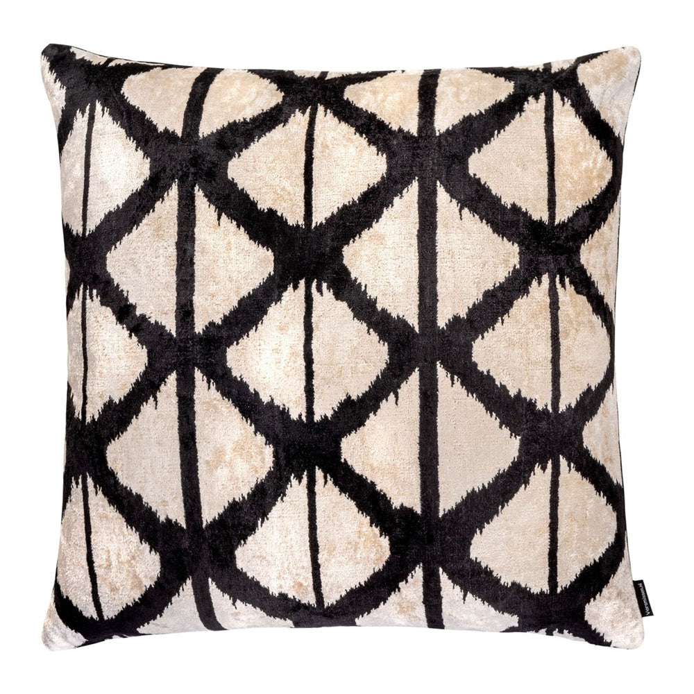 Melia Ikat Velvet Cushion Range (multiple designs) – Small