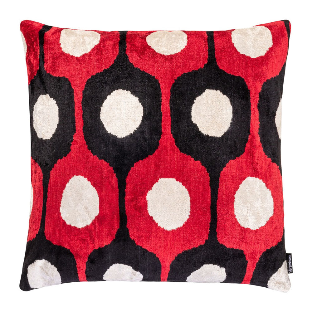 Melia Ikat Velvet Cushion Range (multiple designs) – Small