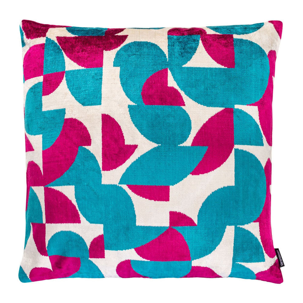 Melia Ikat Velvet Cushion Range (multiple designs) – Small